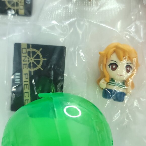 One Piece Gashapon Mini Figure Lot Of 3 Nami Luffy Pudding Bandai NEW - Picture 4 of 7